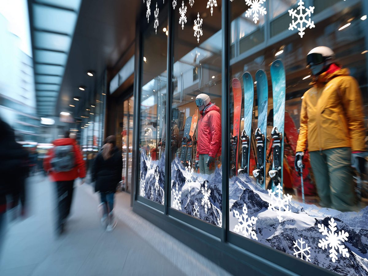 Schaufenster-Wintersport